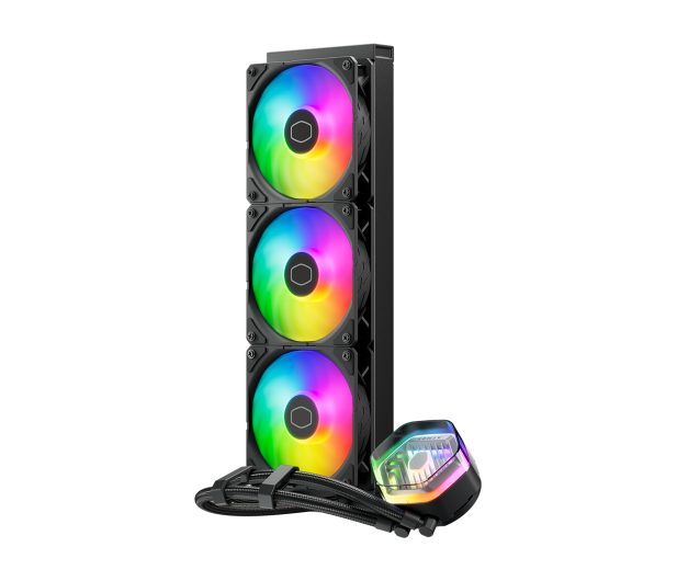 Cooler Master MasterLiquid 360 Atmos ARGB 3x120mm - 1194066 - zdjęcie 3